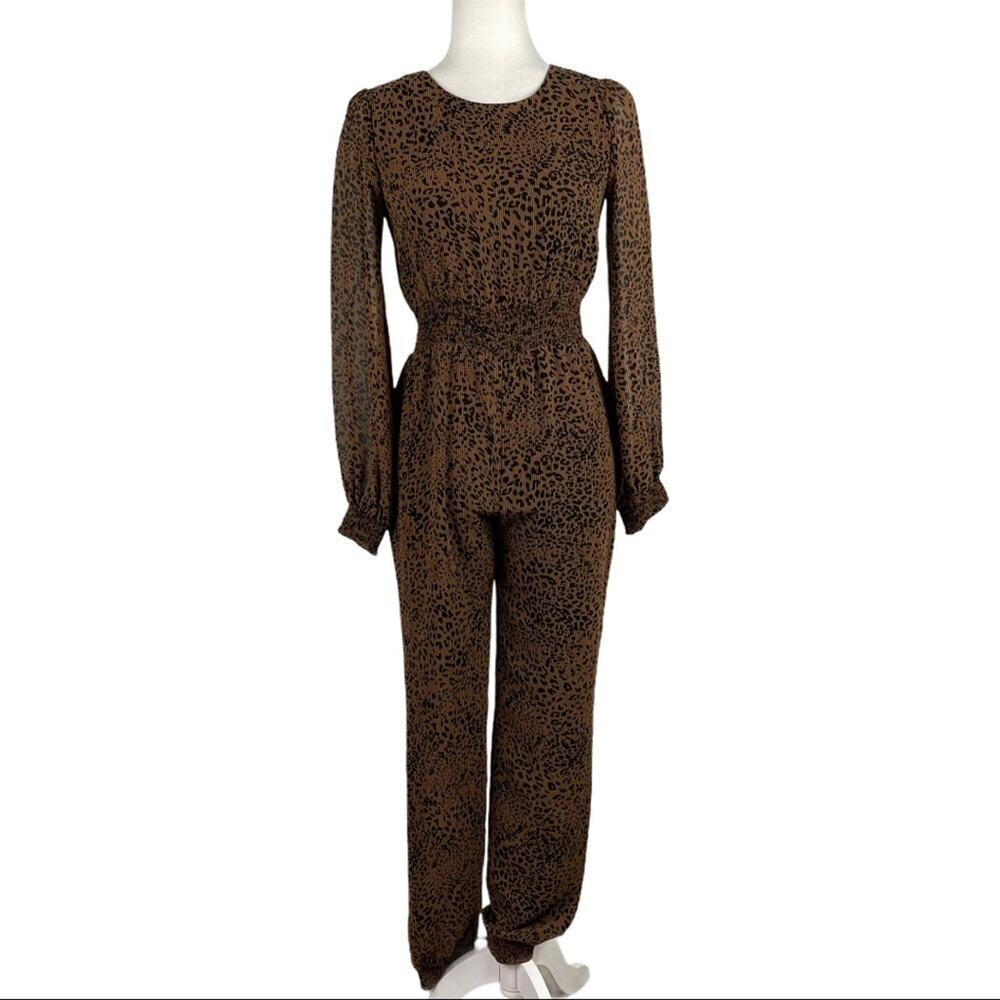 BARDOT JUNIOR
Girls' Sylvia Leopard Print Jumpsuit